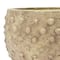 Hello Honey® 7'' Distressed Finish Sandstone Hobnail Planter